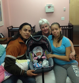 10/28/14 Illinois&#039; first babies born in history making Birth Center at PCC