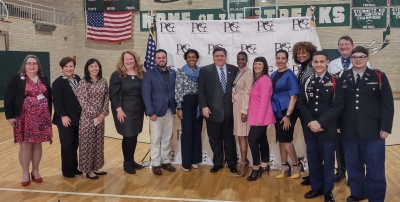 Gov. Pritzker Speaks at PCC Steinmetz Clinic about the Recertification Process  After Three Years of Continuous Medicaid Coverage Requirement during Global Pandemic